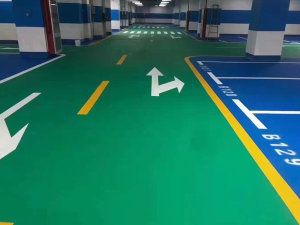 廣美室內(nèi)停車場(chǎng)環(huán)氧地坪