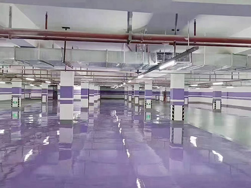 車庫環氧砂漿平涂地坪